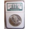 Image 1 : 1885 "BINION COLLECTION" NGC CERTIFIED BRILLIANT UNCIRCULATED MORGAN SILVER DOLLAR