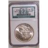 Image 2 : 1885 "BINION COLLECTION" NGC CERTIFIED BRILLIANT UNCIRCULATED MORGAN SILVER DOLLAR