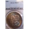 Image 3 : 1886 MORGAN PCGS CERTIFIED MS-63 "BRILLIANT TONING"