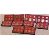 Image 1 : (10X$) U.S PROOF SETS 1976,1977(2),1978,1980(2)1981(2),1982(2)