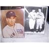 Image 1 : (2) AUTOGRAPHED PICTURES BASEBALL LEGENDS BOB FELLER & CARL HUBBELL