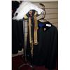 Image 1 : (3) Piece Lot Including Knights of Templar Commanders Chapeau,Knights of Templar Cape, Belt