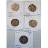 Image 1 : (5X The $) Standing Liberty Quarters. VG to VF+. 1917, 1926-S (2), 1929-S (2).