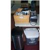 Image 1 : (8) Piece Kitchen, small appliance box lot, As shown including Dualit Toaster etc