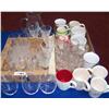 Image 1 : 38 pc. Box Lot of Glassware and Mugs. Various Pieces.