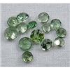 Image 1 : LOT OF 1.06 CARATS OF TSAVORITE GARNETS