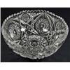 Image 1 : BEAUTIFUL EAPG PATTERN GLASS BOWL - Approx. 8.5" d