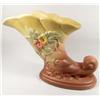 Image 1 : VINTAGE HULL ART POTTERY CORNUCOPIA - W-7-7 1/2 -
