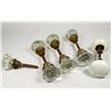 Image 1 : LOT OF VINTAGE DOORKNOBS - INCL. GLASS - 1 appears