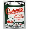 Image 1 : CUSHMAN OIL CAN PORCELAIN AND METAL ADVERTISING SI