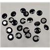 Image 1 : LOT OF 22 ROUND MIXED CUT BLUE SAPPHIRE LOOSE STON