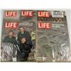 Image 1 : LOT OF 5 VINTAGE LIFE MAGAZINES - INCL. MOON LANDI