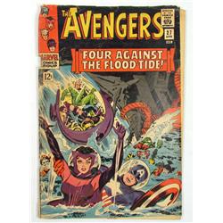 VINTAGE AVENGERS NO. 27 COMIC BOOK - 12 CENT COVER
