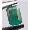 Image 1 : 3.5 CT. GREEN AFGHAN EMERALD - EMERALD CUT