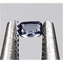 .35 CT. BLUE SAPPHIRE - EMERALD CUT