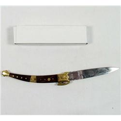 CANNON MALTESE LOCKBACK KNIFE W/ HARDWOOD HANDLE A