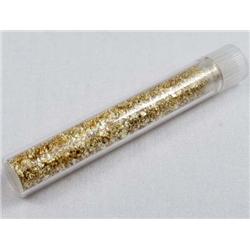 VIAL OF GOLD FLAKES