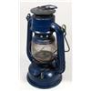 Image 1 : VINTAGE GLOBE BRAND LANTERN - BLUE - Approx. 7.25"