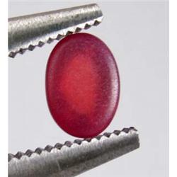 4.6 CT. ORANGE STAR 6 RAY DIFFUSION SAPPHIRE CABOC