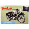 Image 1 : NORTON MOTORCYCLE METAL ADVERTISING SIGN