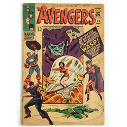 VINTAGE AVENGERS NO. 26 COMIC BOOK - 12 CENT COVER