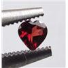 Image 1 : 1.1 CT. NATURAL RED SPESSARTITE GARNET HEART