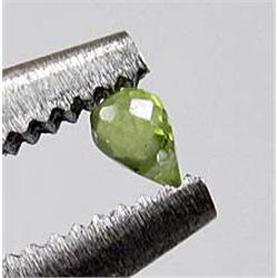 .3 CT. GREEN PERIDOT BRIOLETTE