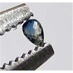 .25 CT. BLUE GREEN SAPPHIRE BRIOLETTE