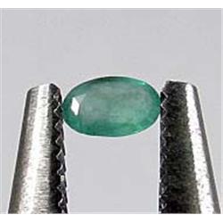 .35 CT. GREEN COLUMBIAN EMERALD
