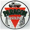 Image 1 : PARAGON GASOLINE PORCELAIN AND METAL ADVERTISING S