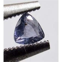 1.25 CT. BLUE TANZANITE TRILLIANT - UNHEATED