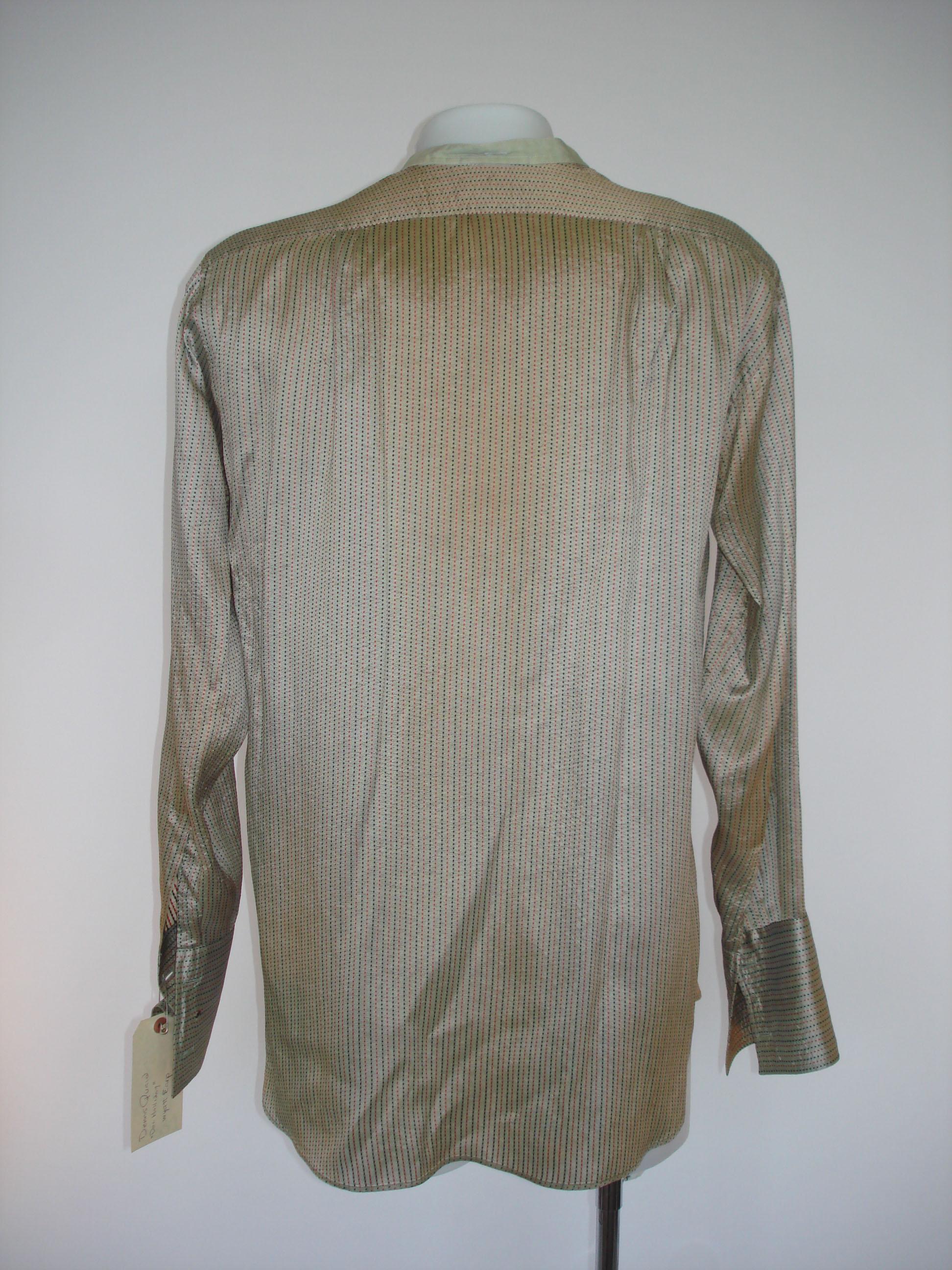 WYATT EARP Doc Holliday (Dennis Quaid) Silk Shirt