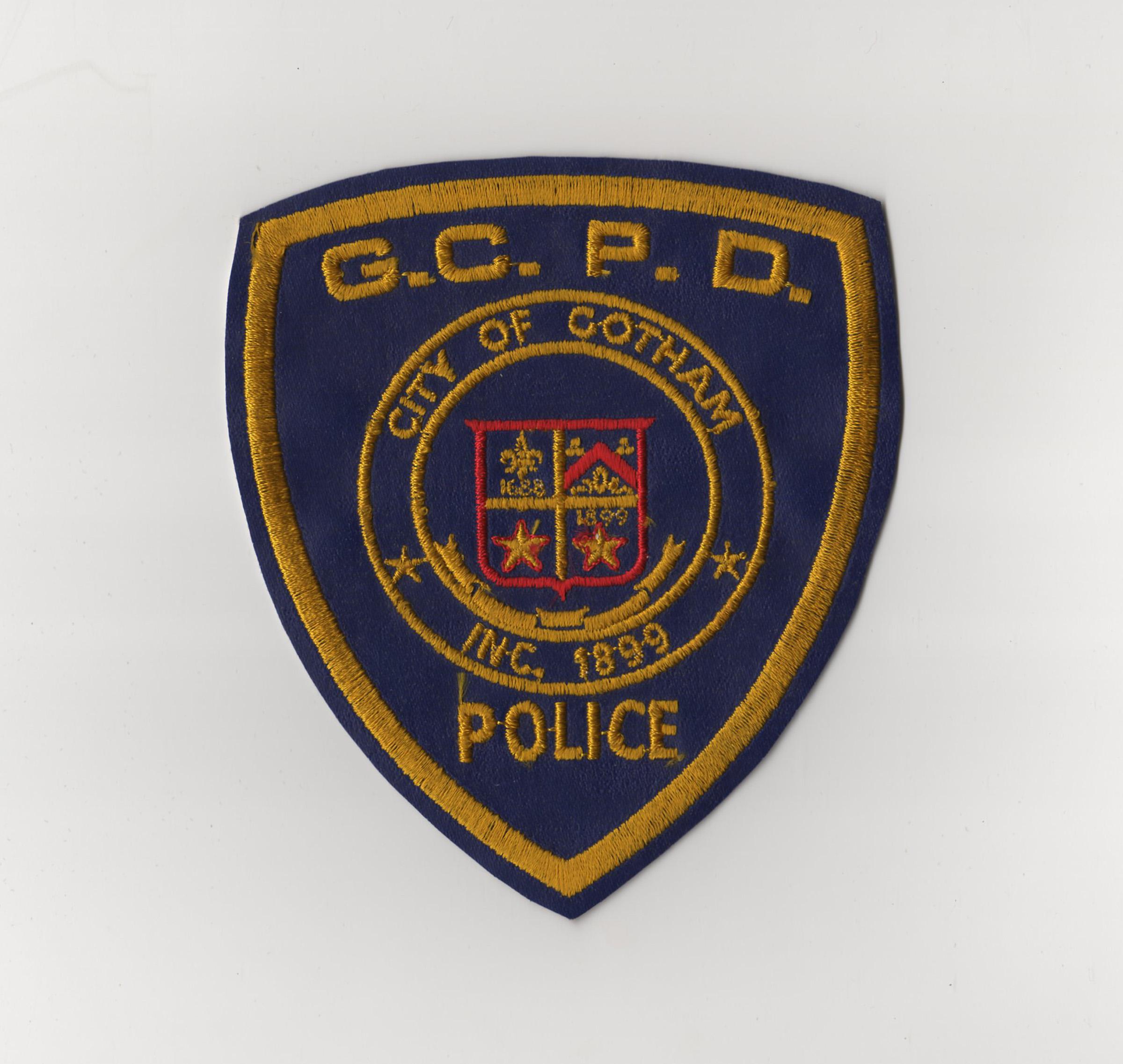 BATMAN - Background Character Gotham City Police Patch