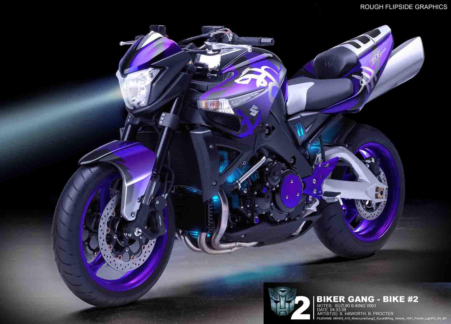 TRANSFORMERS: REVENGE OF THE FALLEN - "Chromia" Motorcycle