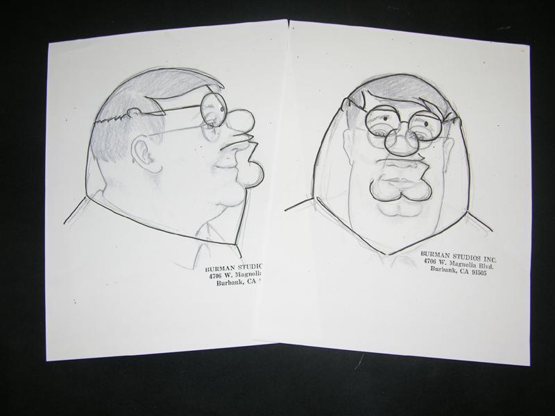 Family Guy Special Make Up Sketches