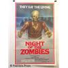 Image 1 : NIGHT OF THE ZOMBIES -  One Sheet Poster