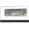 Image 1 : Eskimo Hunting Polar Bear Scrimmed on Baleen Plaque is 11"x3 3/4", signed by artist Betty Hughey, ap