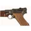 Image 2 : Custom Luger Carbine Cal 9mm SN:1879 1920's style custom Luger Carbine, possibly by Martz. Blued fin