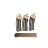 Image 1 : Misc Rifle Magazines 3 H&K 5.56mm x 45 magazines with Magpul attachments. 1 50 round clip for 5.7x28