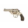 Image 1 : H&R DA TB Cal .38S&W SN:455 Double action top break 5 shot revolver for black powder shells. Nickel 