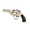 Image 1 : H&A DA Top Break Cal .32S&W SN:4861 Nice double action 6 shot top break revolver. Nickel finish, bla