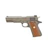 Image 1 : Colt Govt Mdl Cal .45acp SN:70G21393 Colt Mark IV, Series 70, semi-auto pistol.  Blued finish, wood 