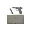 Image 1 : Ruger Mark III Cal .22LR SN:228-06473 Semi-auto target pistol with bull barrel. Blued finish, black 