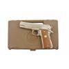 Image 1 : Colt Combat Commander Cal .45acp SN:70SC68207 Single action semi-auto pistol. Stainless steel constr