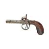 Image 1 : Unknown Percussion Pistol Cal .41 approx SN:NVSN, Older double barrel percussion pistol. Appears to 