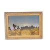 Image 1 : Original Oil on Canvas by Bernard Signed lower right hand corner, depicting a landscape scene with l