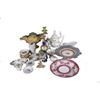 Image 1 : Large Lot of Porcelain Items Consisting of figurines, teapot, vases, plates, egg holders, candle hol