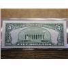 Image 2 : 1953-A $5 SILVER CERTIFICATE (BLUE SEAL)