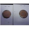 Image 2 : 2 BLANK PLANCHET LINCOLN CENTS TYPE II