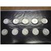 Image 3 : 1ST 10 YEARS OF WASHINGTON SILVER QUARTERS